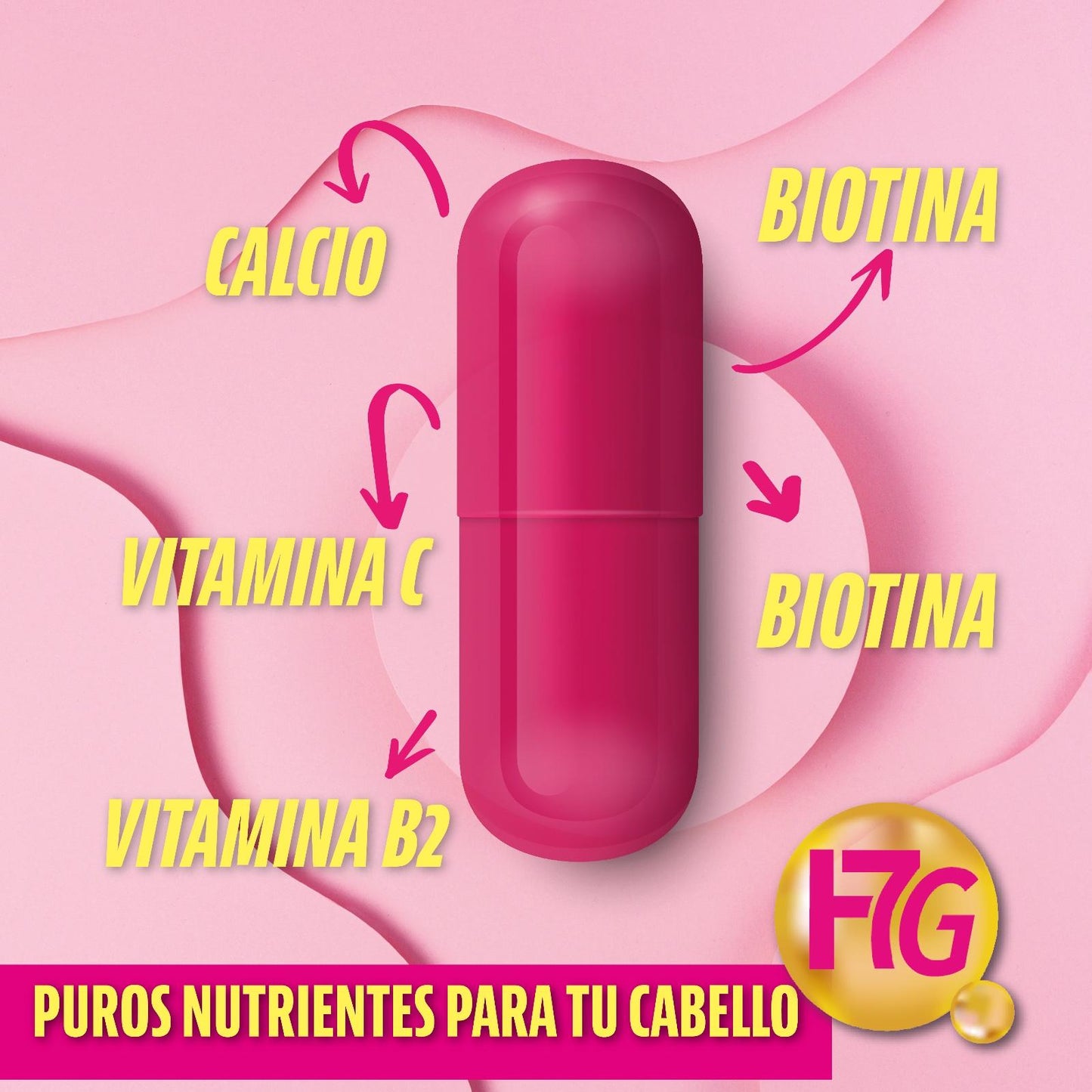 H7G VITAMINAS PARA EL CABELLO Y DETIENE LA CAIDA DEL CABELLO