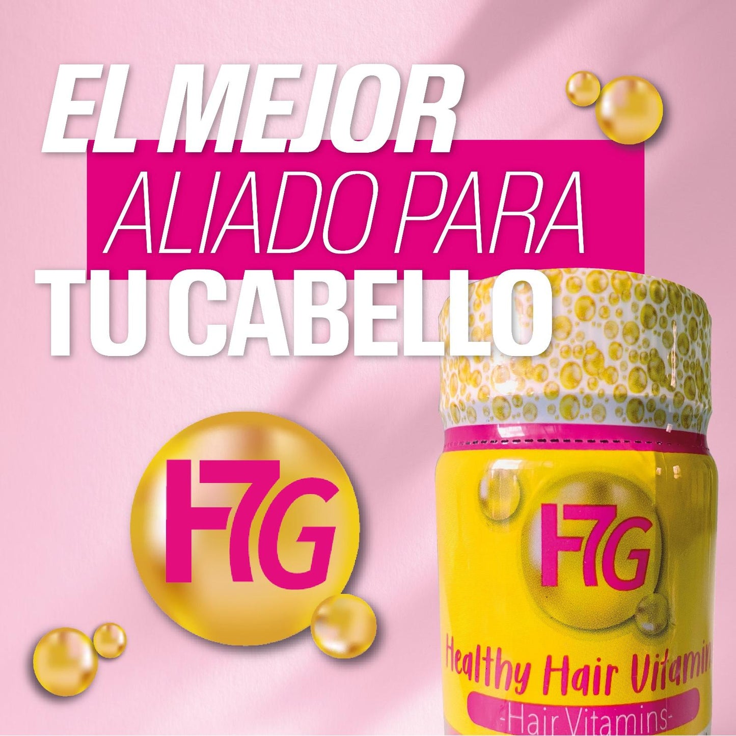 H7G VITAMINAS PARA EL CABELLO Y DETIENE LA CAIDA DEL CABELLO